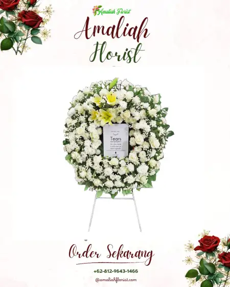 Krans Bunga Duka Pangampelan